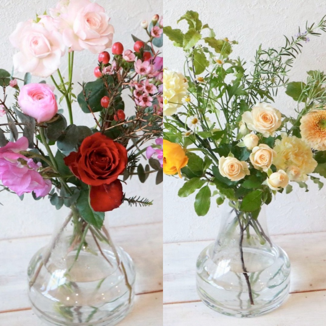 【予約商品】季節のミニブーケ2回分 (2026年2月/3月に合計2回発送)